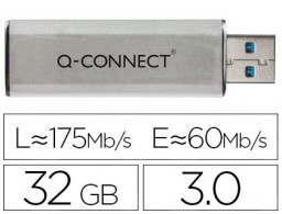 Memoria USB 3.0 Q-Connect Flash 32 GB